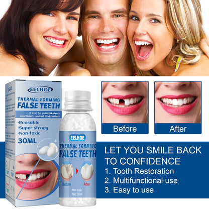 Instant Tooth Repair Beads – Moldable DIY Fix for Missing or Broken Teeth